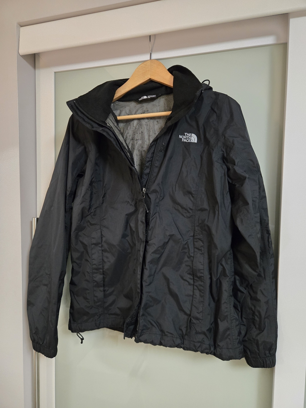 The North Face Women's Black Windbreaker Shell Jacket